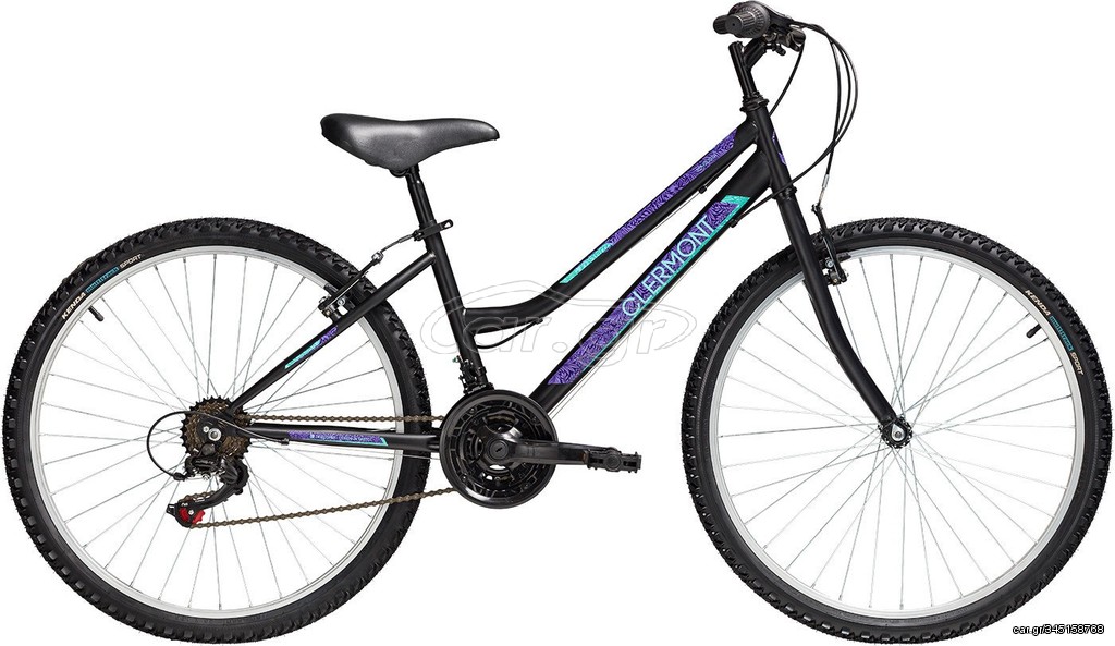 All - Mountain Clermont 2024 Ποδήλατο Hardtrail 620 Clermont Magusta 24"-28cm Μαύρο