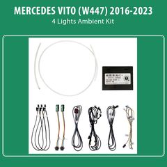 DIQ AMBIENT 8179-DD ΒΕΝΖ VITO (W447) mod. 2016-2023 (Ambient Light for Mercedes VITO W447 mod. 2016-2023)