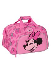 Safta 712334273 Minnie Mouse Loving, Ύφασμα, Παιδικό Σακ Βουαγιάζ, Ροζ