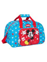 Safta 712333273 Mickey Mouse Fantastic, Ύφασμα, Παιδικό Σακ Βουαγιάζ, Γαλάζιο