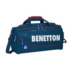 Benetton 712106553 , Ύφασμα, Παιδικό Σακ Βουαγιάζ, Μπλε