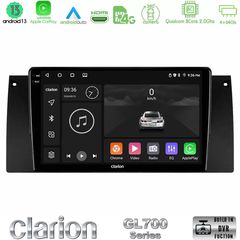 Clarion GL700 Series 8Core Android13 4+64GB BMW 5 Series (E39) / X5 (E53) Navigation Multimedia Tablet 9" Με Carplay & Android A