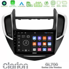 Clarion GL700 Lite Series 8Core Android11 2+32GB Chevrolet Trax 2013-2020 Navigation Multimedia Tablet 9" Με Carplay & Android A