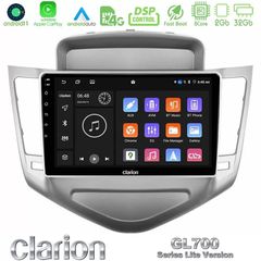Clarion GL700 Lite Series 8Core Android11 2+32GB Chevrolet Cruze 2009-2012 Navigation Multimedia Tablet 9" Με Carplay & Android