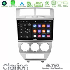 Clarion GL700 Lite Series 8Core Android11 2+32GB Dodge Caliber 2006-2011 Navigation Multimedia Tablet 10" Με Carplay & Android A