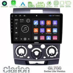 Clarion GL700 Lite Series 8Core Android11 2+32GB Ford Ranger/Mazda BT50 Navigation Multimedia Tablet 9" Με Carplay & Android Aut