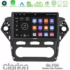 Clarion GL700 Lite Series 8Core Android11 2+32GB Ford Mondeo 2011-2014 Navigation Multimedia Tablet 9" Με Carplay & Android Auto