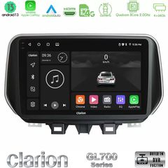 Clarion GL700 Series 8Core Android13 4+64GB Hyundai Tucson 2019- Navigation Multimedia Tablet 9" Με Carplay & Android Auto