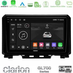Clarion GL700 Series 8Core Android13 4+64GB Suzuki Jimny 2018-2022 Navigation Multimedia Tablet 9" Με Carplay & Android Auto
