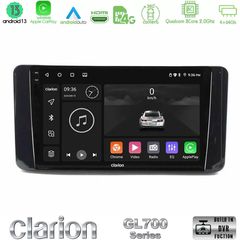 Clarion GL700 Series Skoda Kamiq 2019-2022 8Core Android13 4+64GB Navigation Multimedia Tablet 9″ Με Carplay & Android Auto
