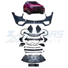 Προφυλακτήρας εμπρός με PDC κατάλληλο για MERCEDES GLC (X253) SUV (C253) Coupe Facelift (2020-2023)