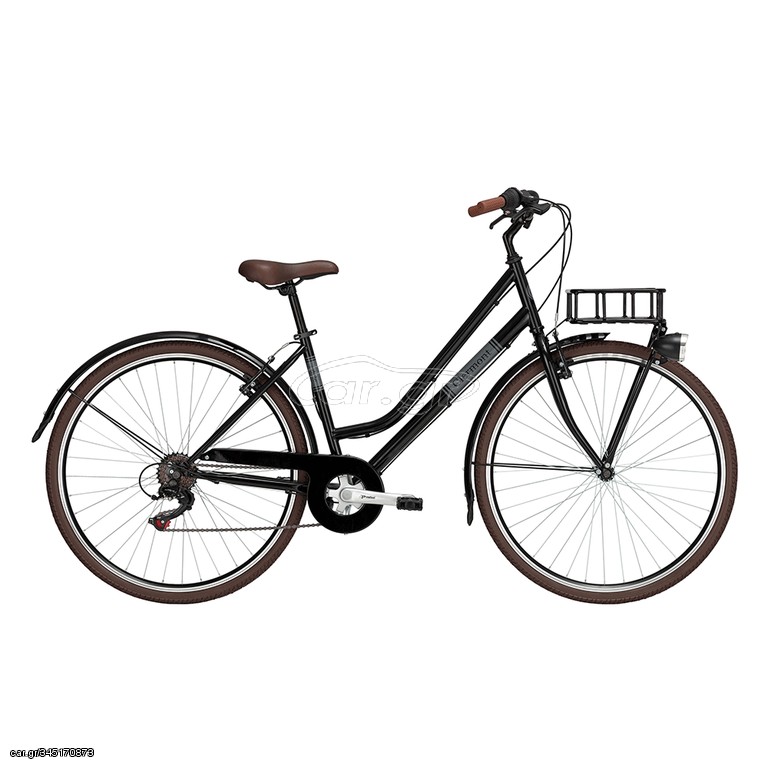 Πόλης Clermont 2024 Ποδήλατο City 990 Clermont Adele 700C 28"-45cm Μαύρο
