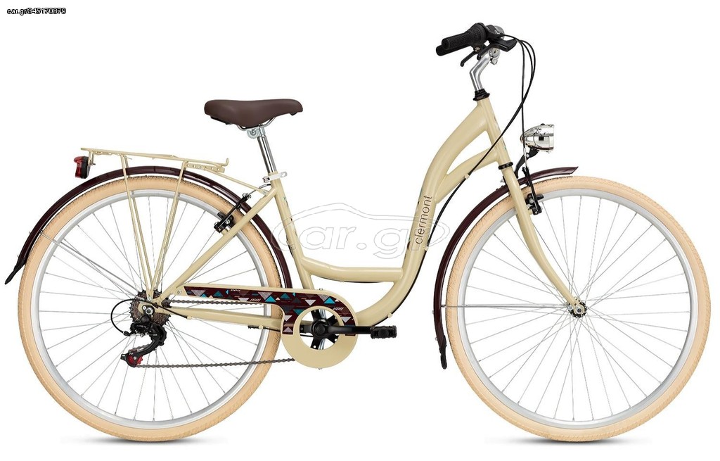 Πόλης Clermont 2023 Ποδήλατο City 996 Clermont Eclipse 28"-43cm Eclipse Μπεζ 2023