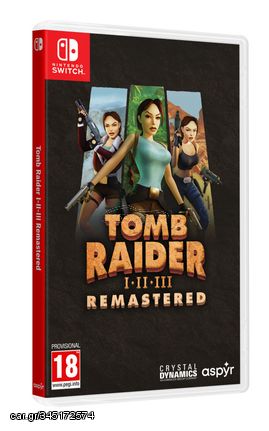 Tomb Raider I-II-III Remastered Starring Lara Croft Nintendo Switch