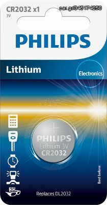 Philips Lithium CR2032 (1 piece)