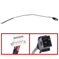 Βύσμα Τροφοδοσίας DC Power Jack Socket για Lenovo Ideapad 510-15IKB 80VC 80VC000XGE Flex 4-1580 80VE DC30100Z000 DC30100Z100 5C10M41861 με καλωδιοταινία 23cm 4pins ( Κωδ.31032 )