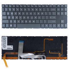 Πληκτρολόγιο - Laptop Keyboard για HP OMEN 15-EK 15-EN Series 15T-EK100 15Z-EN000 15-EK1001NV 15-EN0029NR 15-ek0009NW L98943-001 M00838-001 US No Frame Backlight Grey ( Κωδ.40975USGREY )