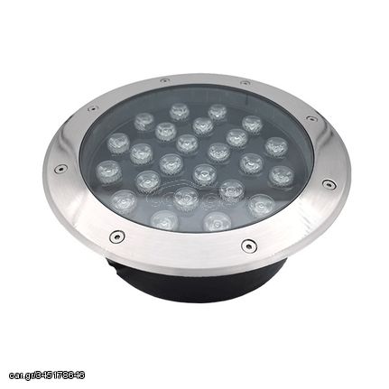 GRF1 LED ΦΩΤΙΣΤΙΚΟ ΕΔΑΦΟΥΣ 24W 4000K IP67 220V 45°