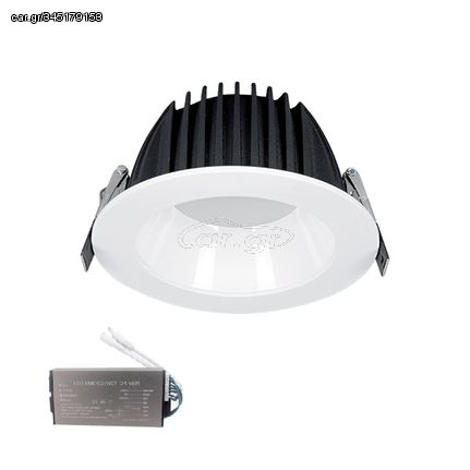 LED ΣΠΟΤ SMD 25W 230V 4000K ΛΕΥΚΟ+ΚΙΤ ΑΣΦΑΛΕΙΑΣ