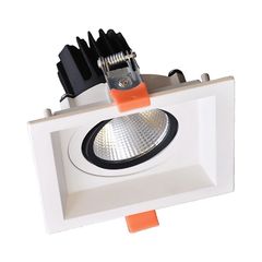 ΤΕΤΡΑΓΩΝΟ ΚΙΝΟΥΜΕΝΟ LED ΣΠΟΤ  15W 230V 3000K ΛΕΥΚΟ