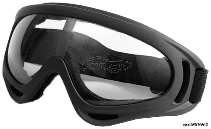 SAFETY GOGGLES ANTI-STRACH & ANTI-FOG, ADJUSTABLE