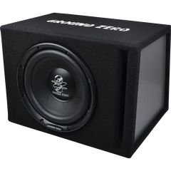 Ground Zero IRIDIUM GZIB 25BR Παθητικό Subwoofer Αυτοκινήτου 10" Σε Κούτα Με Ισχύ 250W RMS Και Αντίσταση 4Ohm