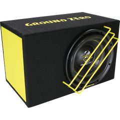 Ground Zero GZRB 25SPL Παθητικό Subwoofer Αυτοκινήτου 10" Σε Κούτα Ισχύος 1000W SPL Και Αντίσταση D2 (2x 2Ohm)