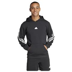 Adidas Future Icons 3-Stripes Hoodie IN1841 Μαύρο