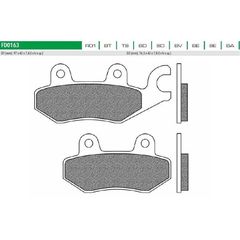 ΤΑΚΑΚΙΑ FD0163BT1 KAZER SUPRA FX125 ΨΙΛΟ NEWFREN F165/215