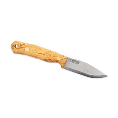 Casstrom No.8 SFK Curly Birch Stainless Steel