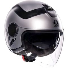 Κράνος Jet AGV Eteres ECE 22.06 Rimini Matt Grey/Black