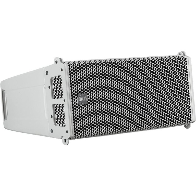 RCF HDL 6-A W 1400W Dual 6" Active Line Array Module (White) - RCF
