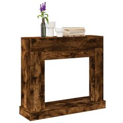 vidaXL Πλαίσιο Τζακιού Καπνιστή Δρυς 100x30x87,5 εκ. από Επεξ. Ξύλο