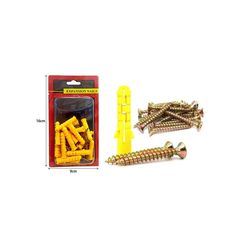 Βίδες και ούπες 30τεμ. - Screws and wall plugs 30pcs