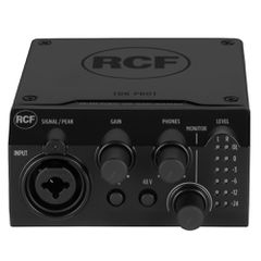 RCF TRK PRO1 Interface 24-bit 192kHz 1 In 2 Out USB - RCF