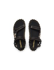 Gumbies Tracker Sandals Unisex Black M GUSATRA001