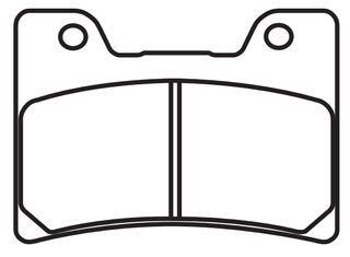 ProX τακάκια μπροστινών φρένων 37.398002 Yamaha FZR 600 1990-1995, TDM 850 1996-2001, FZR 1000 EXUP 1989-1990, V-max 1200 1993-2003, FJ 1200 1991-1995