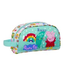 Safta 812172824 Peppa Pig, Νεσεσέρ, Ύφασμα, Τιρκουάζ