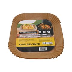 Χαρτί αντικολλητικό τετράγωνο για Air Fryer διαστάσεων 20x20cm