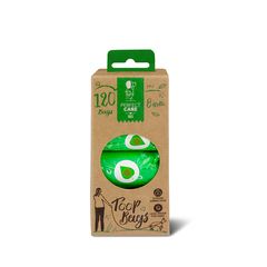 Οικολογικά Ρολά Perfect Care Poop Bags Eco για Ακαθαρσίες Σκύλου Χωρίς Άρωμα, 8 Ρολά / 120 Σακούλες