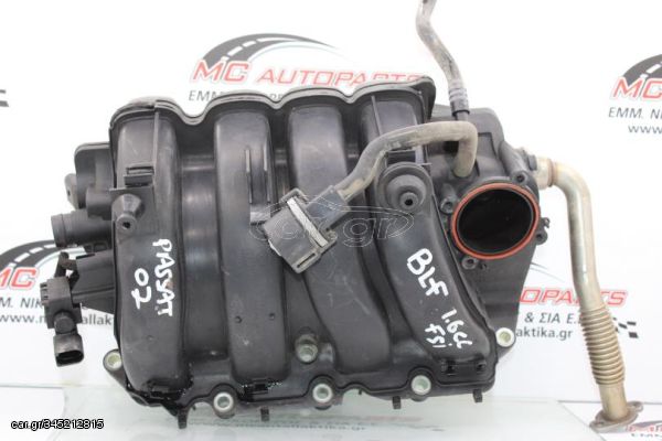 Πολλαπλή εισαγωγής  VW PASSAT (2005-2011)  03C129711F   03C129709F   BLF