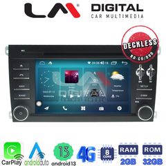 MEGASOUND - LM R8443 GPS Οθόνη OEM Multimedia Αυτοκινήτου για PORSCHE CAYENNE   (CarPlay/AndroidAuto/BT/GPS/WIFI/GPRS)