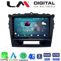 MEGASOUND - LM ZR8571 GPS Οθόνη OEM Multimedia Αυτοκινήτου για SUZUKI VITARA & BREZZA 2016> (CarPlay/AndroidAuto/BT/GPS/WIFI/GPRS)