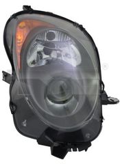 ΦΑΝΑΡΙ ΕΜΠΡΟΣ  ALFA ROMEO MITO 2008-2018 insert colour black, δεξι με ηλεκτρικό μοτέρ, Η7.