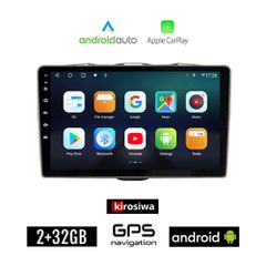 KIROSIWA ALFA ROMEO GIULIETTA (2014 - 2020) Android οθόνη αυτοκίνητου 2GB με GPS WI-FI (ηχοσύστημα αφής 10" ιντσών Android Auto Apple Carplay Youtube Playstore MP3 USB Radio Bluetooth Mirrorlink εργοσ