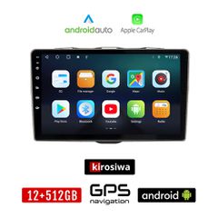 KIROSIWA ALFA ROMEO GIULIETTA (2014 - 2020) Android οθόνη αυτοκίνητου 12GB + 512GB με GPS WI-FI (ηχοσύστημα αφής 10" ιντσών Android Auto Apple Carplay Youtube Playstore MP3 USB Radio Bluetooth Mirrorl