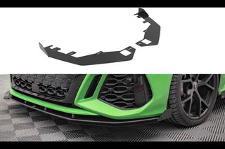 Front Φτεράκια Προφυλακτήρα Maxton Design Audi RS3 Sportback 8Y - Μαύρο Γυαλιστερό - (AURS38YCNC-FSF1G)