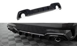 Διαχύτης (Diffuser) Σπόϊλερ Προφυλακτήρα Maxton Design BMW 3 M-Pack G20 / G21 (2018-2022) - Μαύρο Γυαλιστερό - (BM-3-21-MPACK-RS1RS3RGO_O)