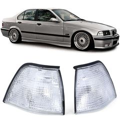Φλας Εμπρός BMW Σειρά 3 (E36) - Sedan & Compact - Λευκά - 2 Tμχ. - (27522)