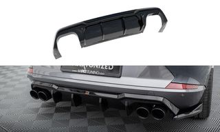 Διαχύτης (Diffuser) Σπόϊλερ Προφυλακτήρα Maxton Design V.3 Cupra Formentor VZ - Mk1 (2020-202X) - Mαύρο Γυαλιστερό - (CU-FO-1-RS3G+RS3RG)